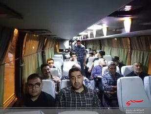 اعزام 200 نفر از زائران بسیجی شهرستان نطنز به مرقد مطهر حضرت امام(ره)