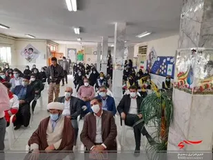 یادواره شهدای دانش در دبیرستان الزهرا