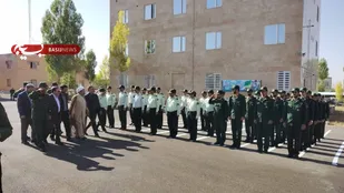 مراسم صبحگاه مشترک نیروهای مسلح در ایجرود برگزار شد