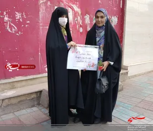 تقدیراز بانوان محجبه در سطح شهرستان ساوه