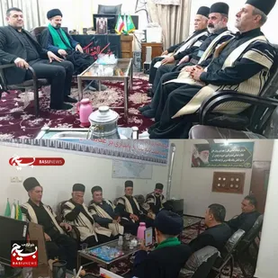 تجلیل بزرگان و معتمدین ایل بختیاری از رئیس اداره تبلیغات اسلامی شهرستان لالی