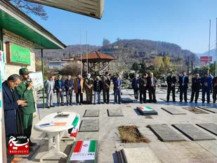 جشن تولد ۲۰ شهید والامقام متولد فصل زمستان در سوادکوه شمالی برگزار شد