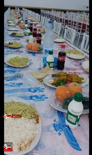 اطعام ۳۰۰ نفر از ایتام در ضیافت افطاری گتوند