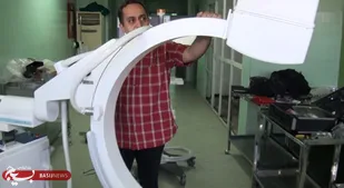 تجهیز بیمارستان خاتم الانبیاء (ص) دانشگاه آزاد اسلامی شاهرود به دستگاه C-ARM+تصاویر