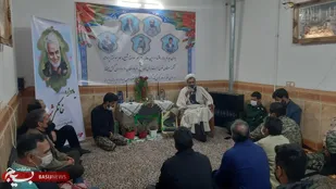 یادواره خانگی شهید ترک زاده در ریحان شهرزرند برگزار گردید
