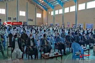 برگزاری رزمایش اقتدار بسیجیان در نیکشهر