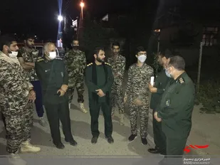 گشت رضویون در گلوگاه + تصاویر