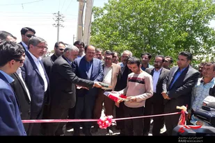 افتتاح پروژه سامانه نوین آبیاری اسدآباد با حضور وزیر جهاد کشاورزی