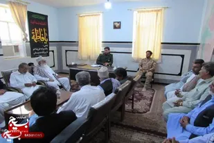 دیدار معتمدین محلی و ریش سفیدان به منظور ایجاد همدلی و اتحاد روز از افزون در تفتان