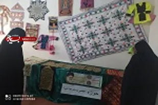برگزاری نمایشگاه یکروزه درنصرت آباد