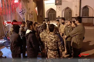 گشت محله محور بسیج با حضور گسترده بسیجیان در سرخه برگزار شد