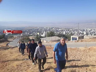 همایش پیاده روی فرمانده و کارکنان ناحیه مقاومت بسیج عشایر کهگیلویه وبویراحمد + ( تصاویر )