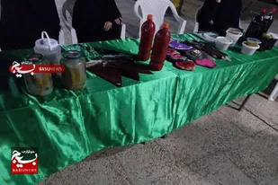 اکران فیلم در حاشیه برپایی بوستان سلامت در سرخه