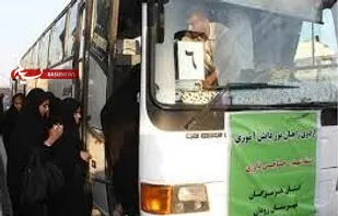 اعزام دانش آموزان بسیجی  هرمزگان  به اردو های راهیان نور جنوب