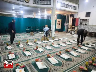 &nbsp;۱۱۰ سبد معیشتی، هدیه ی دستان پرمهر جهادگران به نیازمندان