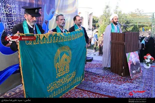 حضور کاروان زیر سایه خورشید در باغ بهشت همدان