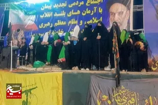 نوجوانان بسیجی زاهدان، راویان حماسه عاشورا
