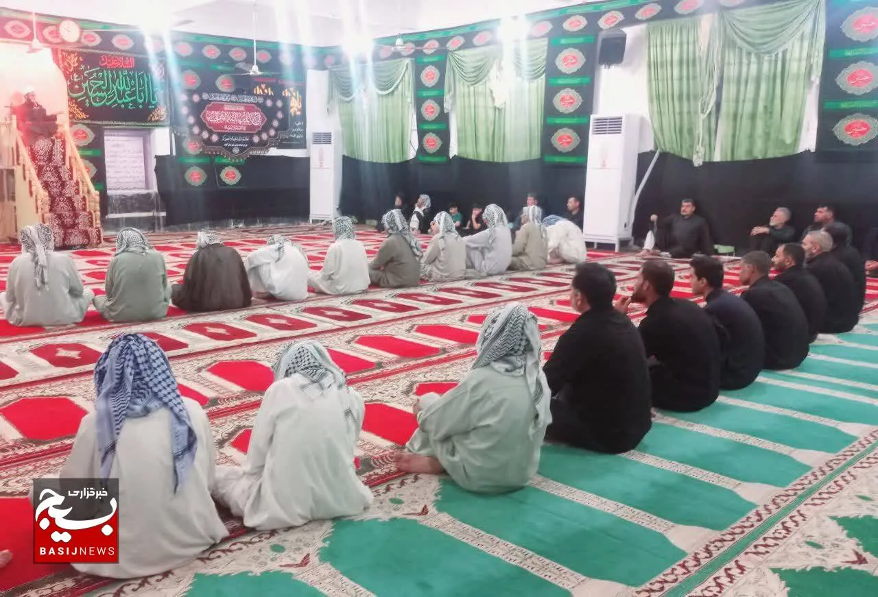 مراسم عزاداری شهادت امام حسن مجتبی (ع) در گتوند برگزار شد