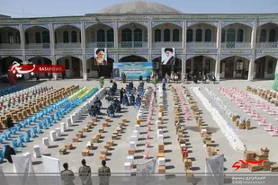 رزمایش مواسات وکمک مومنانه در بام ایران