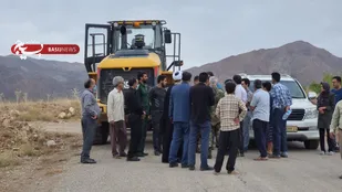 ازمناطق آسیب دیده از سیل شهرستان زرند