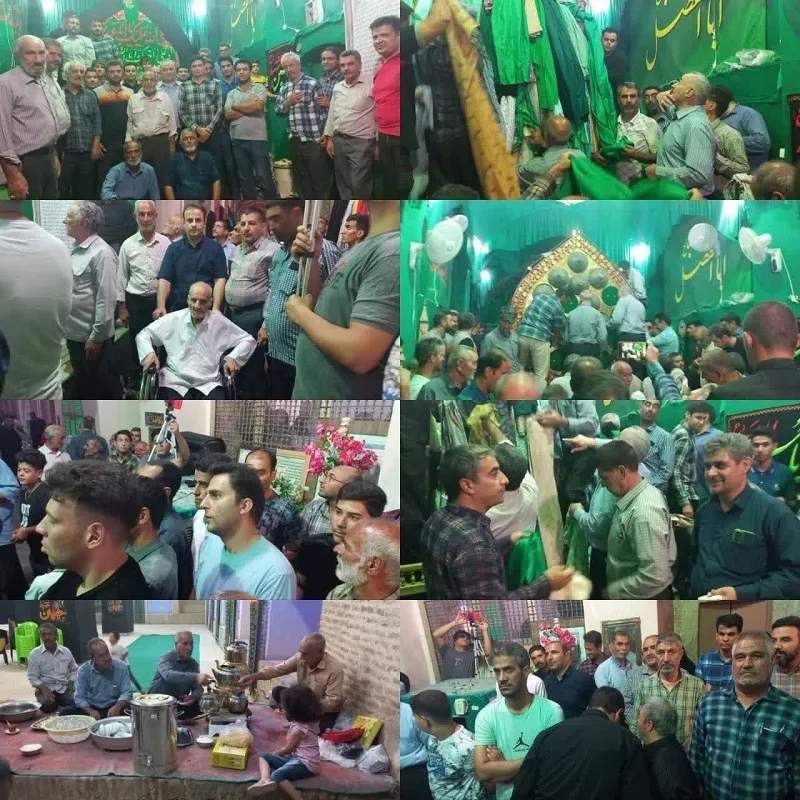 مراسم  آیینی سنتی  نخل بندان شهر زواره