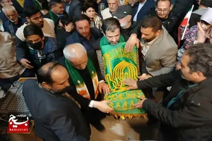 تجمع مردم ولایی بهار و استقبال از خادمان و پرچم مطهر رضوی