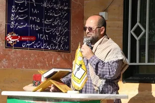 حضور کاروان مقاومت به همراه روایتگری سردار هادی غنی در مدارس شهرستان قدس