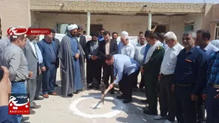 خانه عالم در روستای قلعه کعبی زیدون ساخته می شود