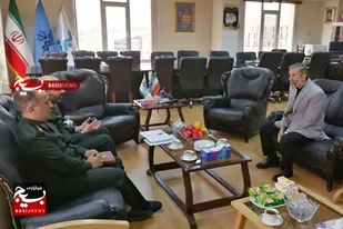 دیدار هم اندیشی مدیرکل صدا و سیمای البرز و مسئول سازمان&zwnj;های بسیج مهندسین صنعت و معدن و کارگری استان