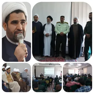 مراسم معارفه مسئول دفتر نمایندگی، ولی فقیه در سپاه ابرکوه برگزار شد