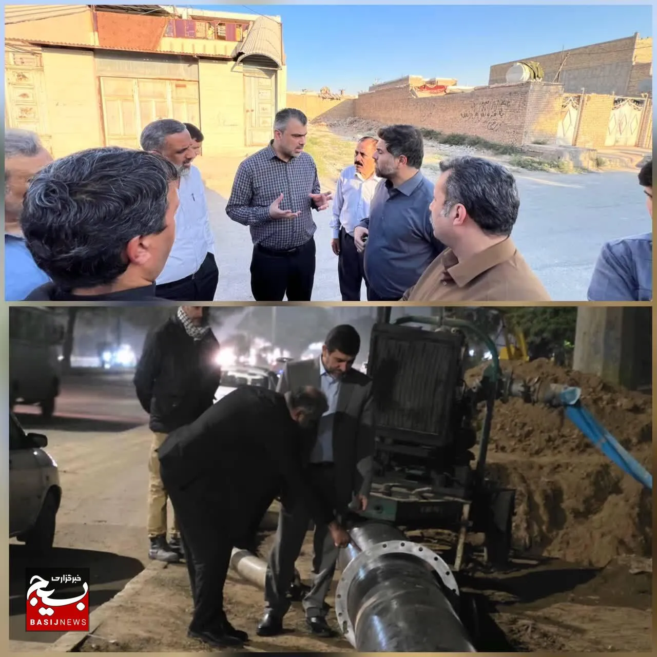 افزایش پایداری شبکه توزیع آب مناطق شرقی شهر کوت عبدالله شهرستان کارون