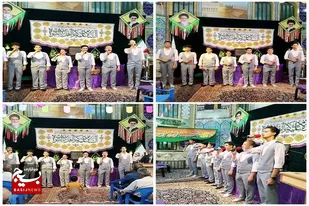 از برپایی نمایشگاه غدیر تا ایستگاه صلواتی در سرخه