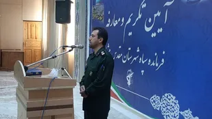 سرهنگ غلامعلی درویش متولی فرمانده سپاه شهرستان پیشوا شد