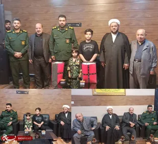 فرمانده و فرزندان شهدا دریک قاب صمیمی، از خانه شهدا تا آغوش سپاه/ روایت یک دیدار از جنس محبت و وفاداری