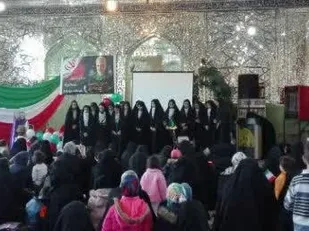 جشن سالروز پیروزی انقلاب اسلامی در جوار آستان مقدس امامزاده احمد خوانسار + تصاویر