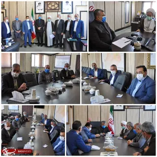 برگزاری جلسه پیگیری مشکلات بخش بیارجمند در فرمانداری شاهرود