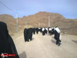 برگزاری پیاده روی 200 خواهر بسیجی شاهرود