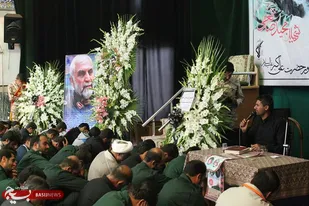 مراسم گرامیداشت شهدای مدافع حرم شهید کرمی و صانعی موفق