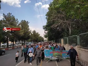 پیاده روی خادمیاران رضوی شاهرود به روایت تصویر