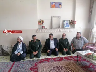دیدار فرمانده سپاه الغدیر با خانواده های شهدای جهادسازندگی