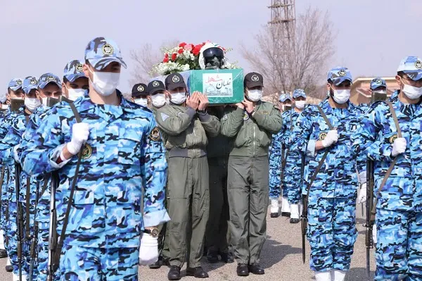 تشیع پیکر خلبان شهید «بیرجند بیک محمدی»