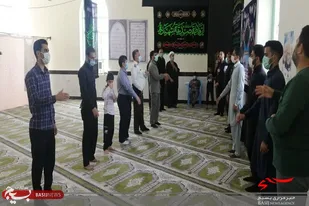 برگزاری مراسم اربعین حسینی در قصرقند