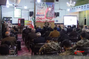 محفل چهره های ماندگار بسیج در زینبیه دامغان برگزار شد