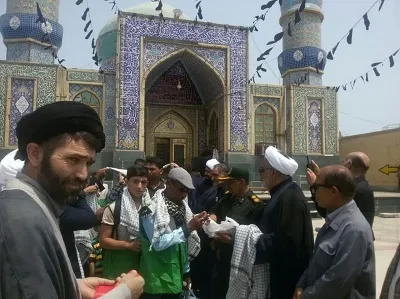 اعزام خادمان موکب انصارالمهدی(عج) قشم