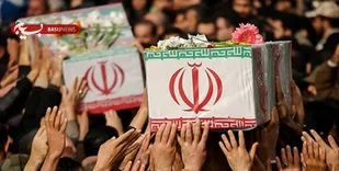 تشییع پیکر مطهر شهدایی از دو نسل انقلاب همزمان با رحلت پیامبراکرم(ص) و امام حسن(ع)