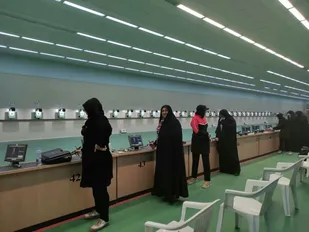 کسب مقام سوم بانوی شاهرودی در مسابقات تیراندازی سپاه+ تصاویر