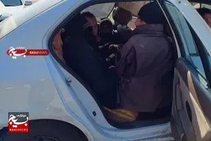 توقیف ۳ دستگاه خودرو حامل ۲۲ تبعه غيرمجاز&nbsp;در دامغان