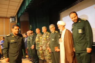 تکریم و معارفه فرمانده سپاه شاهرود