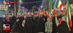 حضور پرشور و انقلابی بانوان گتوند در تجمعات شبانه؛ فریاد &laquo;مرگ بر آمریکا&raquo; طنین&zwnj;انداز شد
