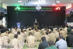 سوگواری دومین روز از ماه محرم حسینی در تیپ انصارالحسین(ع) همدان
